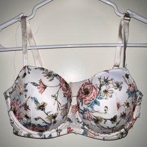 Victoria’s Secret Floral Lacey Bra, Size 34D